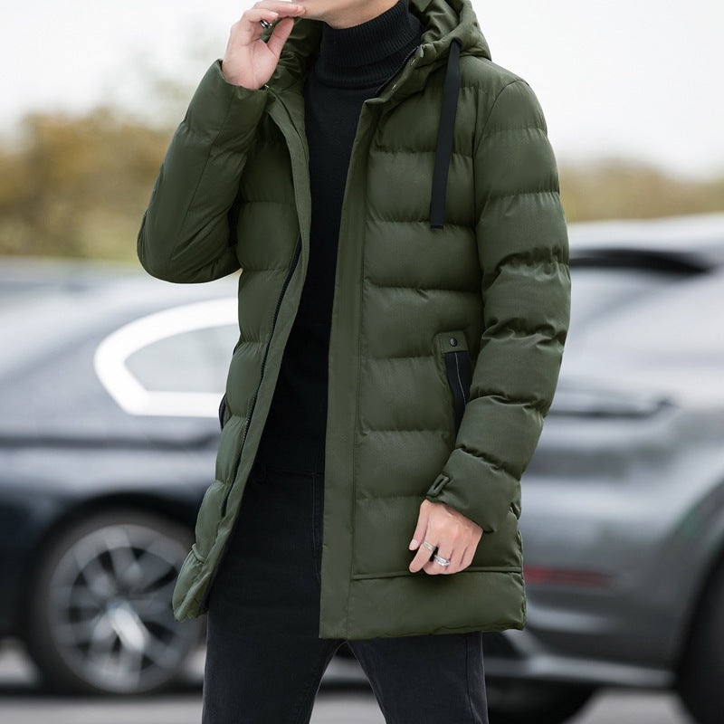 Herren Kapuzenjacke Wattiert – Warm, Locker & Casual