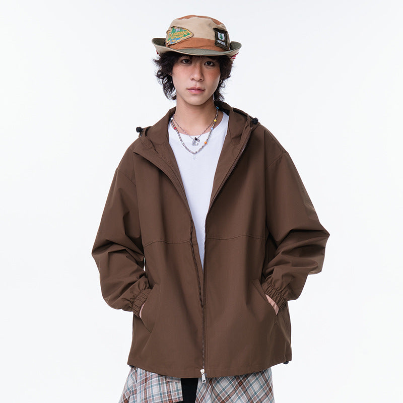 Herren Outdoor Kapuzenjacke – Cargo Style