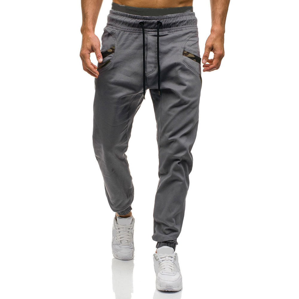 Herren Jogger Sporthose Slim Fit – Casual Trainingshose aus Baumwollmix