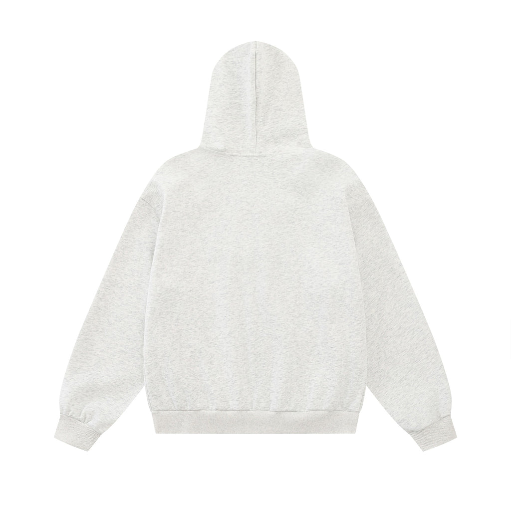Herren Kapuzenpullover mit Stern-Collage & Seitentaschen
