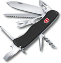Victorinox Outrider Schweizer Taschenmesser – 14 Funktionen, Schwarz