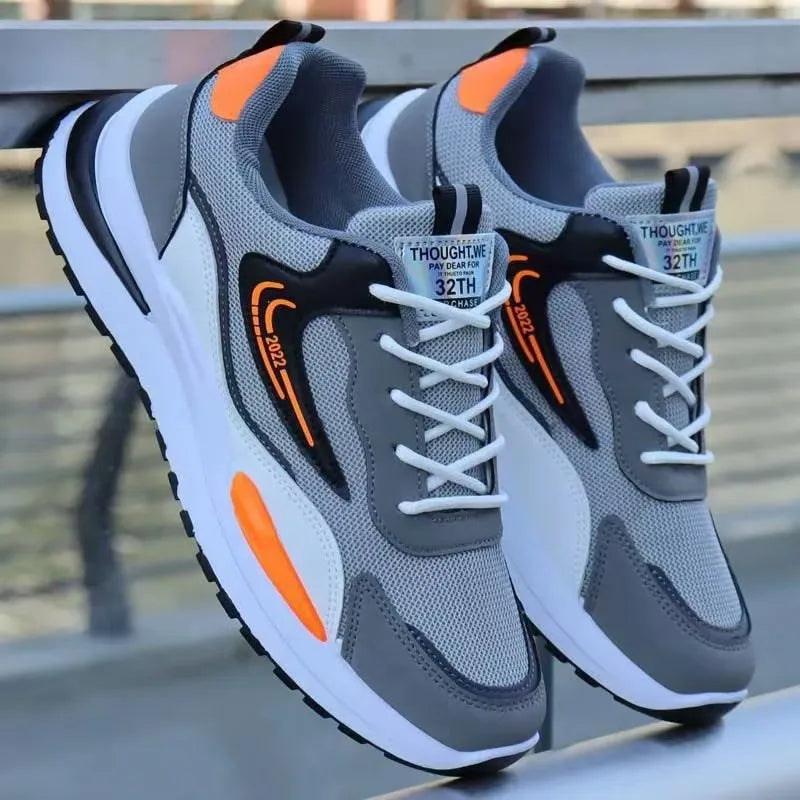 Men's Sneakers New Mesh Breathable Casual Shoes for Men Fashion Outdoor Running Tennis Shoes Man Running Shoes Zapatillas Hombre