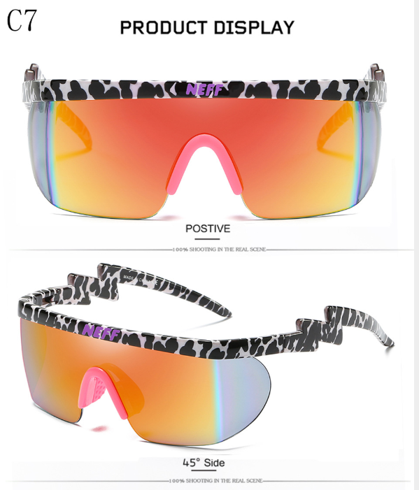 New Fashion Brand Neff Sunglasses Vintage Sun Glasses Coating Eyewear Driving Men/Women Oculos De Sol