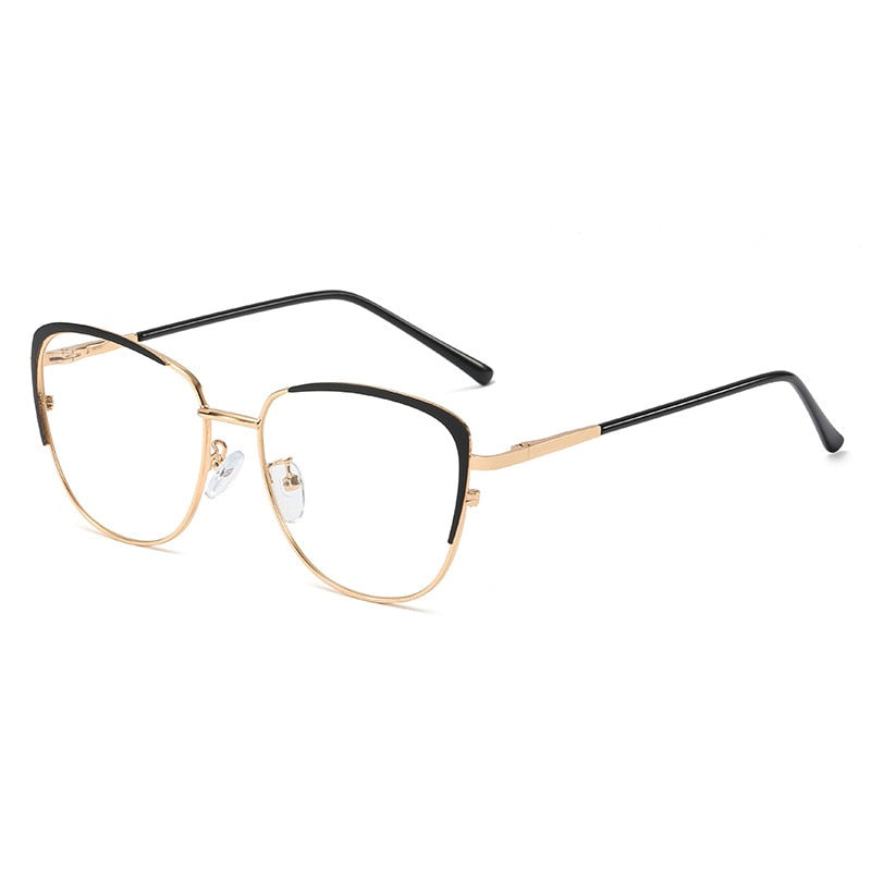 Retro Katzenaugen-Brille mit Blaulichtfilter – Damen & Herren