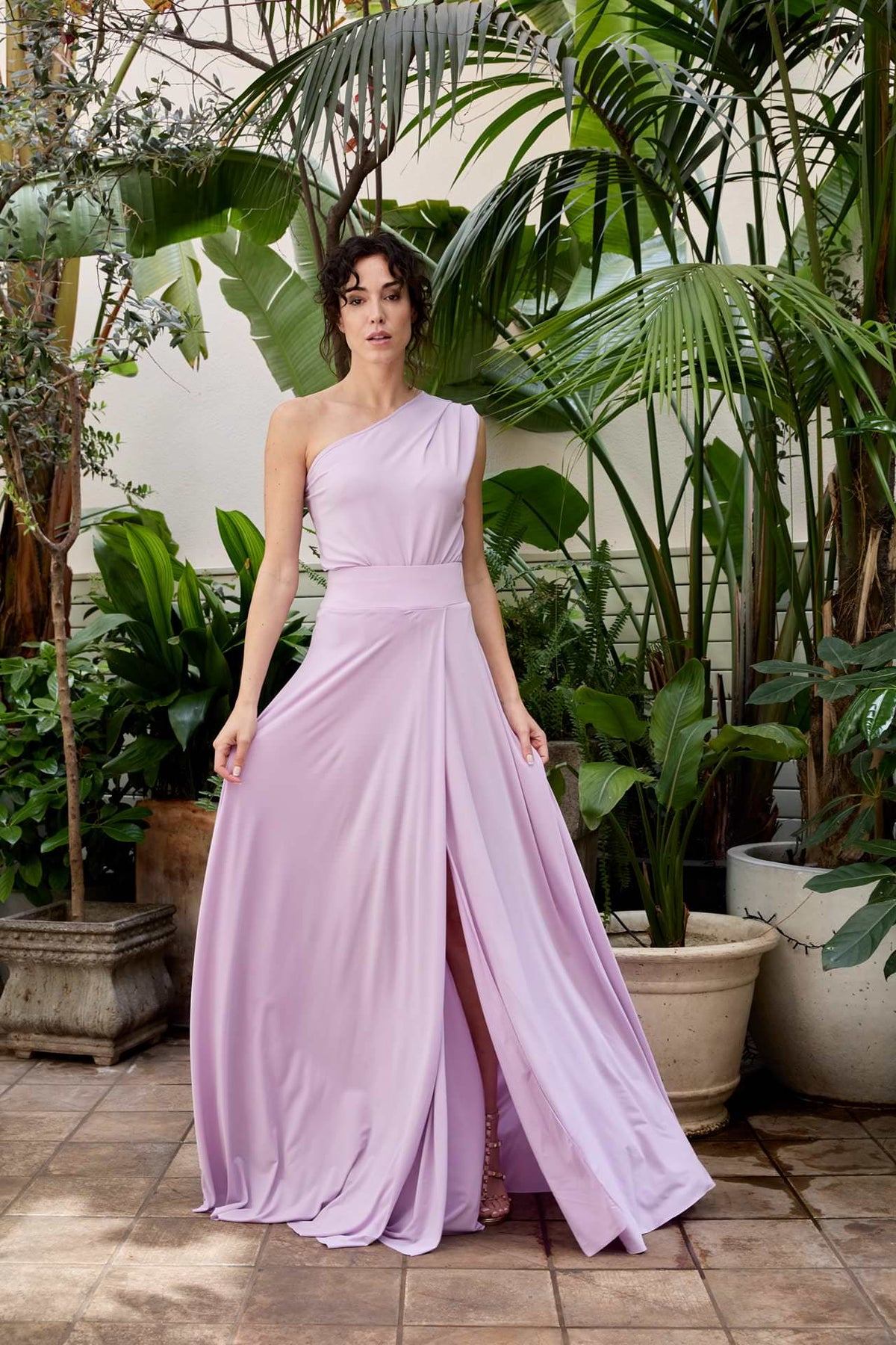 Asymmetrisches Body-Kleid