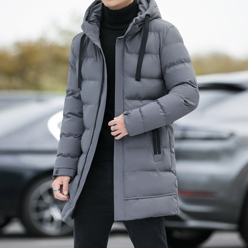 Herren Kapuzenjacke Wattiert – Warm, Locker & Casual