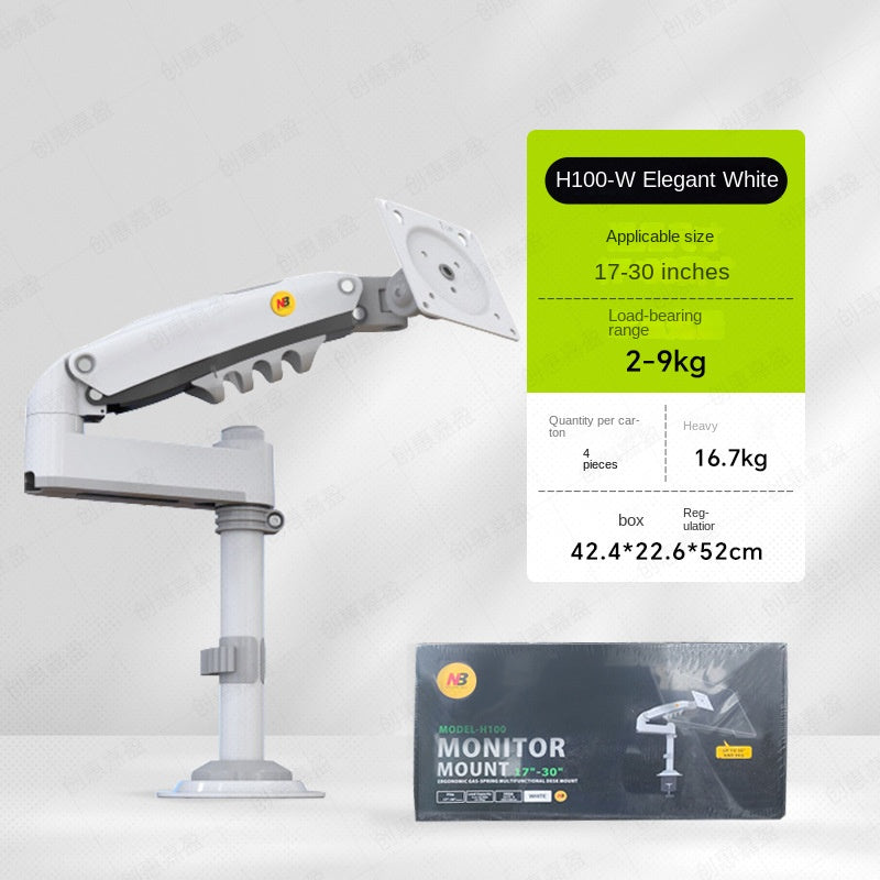 NBH100 Monitorarm – Höhenverstellbare Schreibtisch-Halterung, 17–30 Zoll