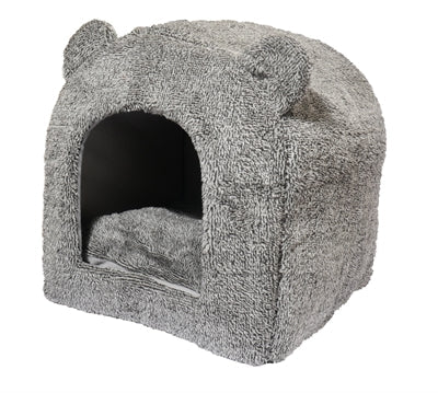 Rosewood 40 Winks Katzen-Igloo Teddy Grau