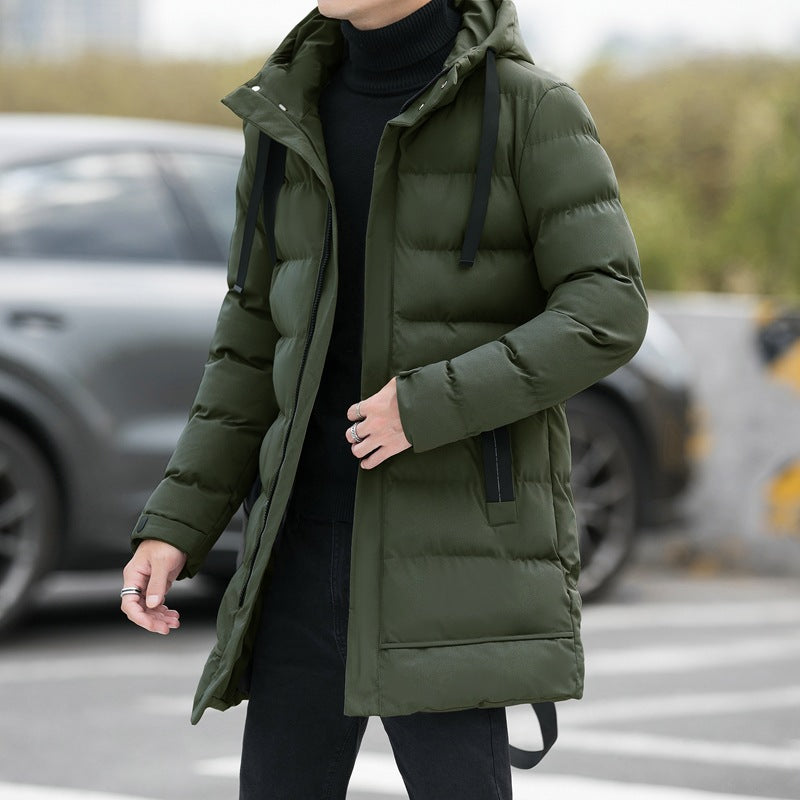 Herren Kapuzenjacke Wattiert – Warm, Locker & Casual