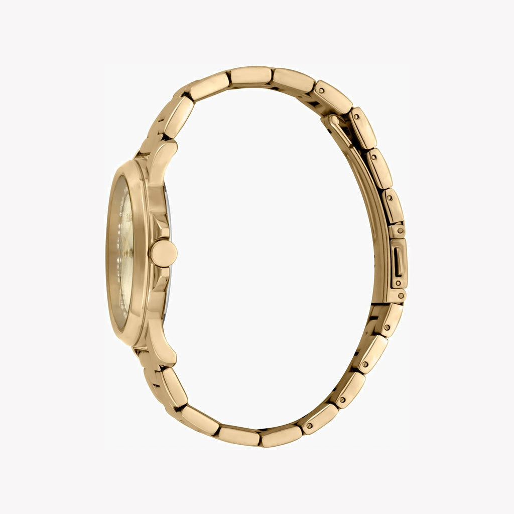 Esprit Damen-Armbanduhr | Gold Edelstahl | Champagner Zifferblatt | 36mm