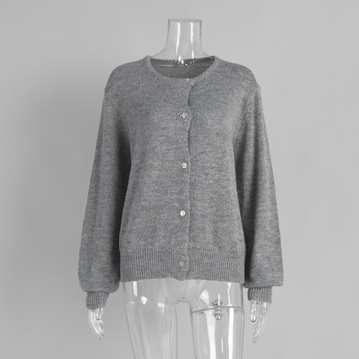 Candy Color Strickjacke Damen – Einreihig & Vielfärbig