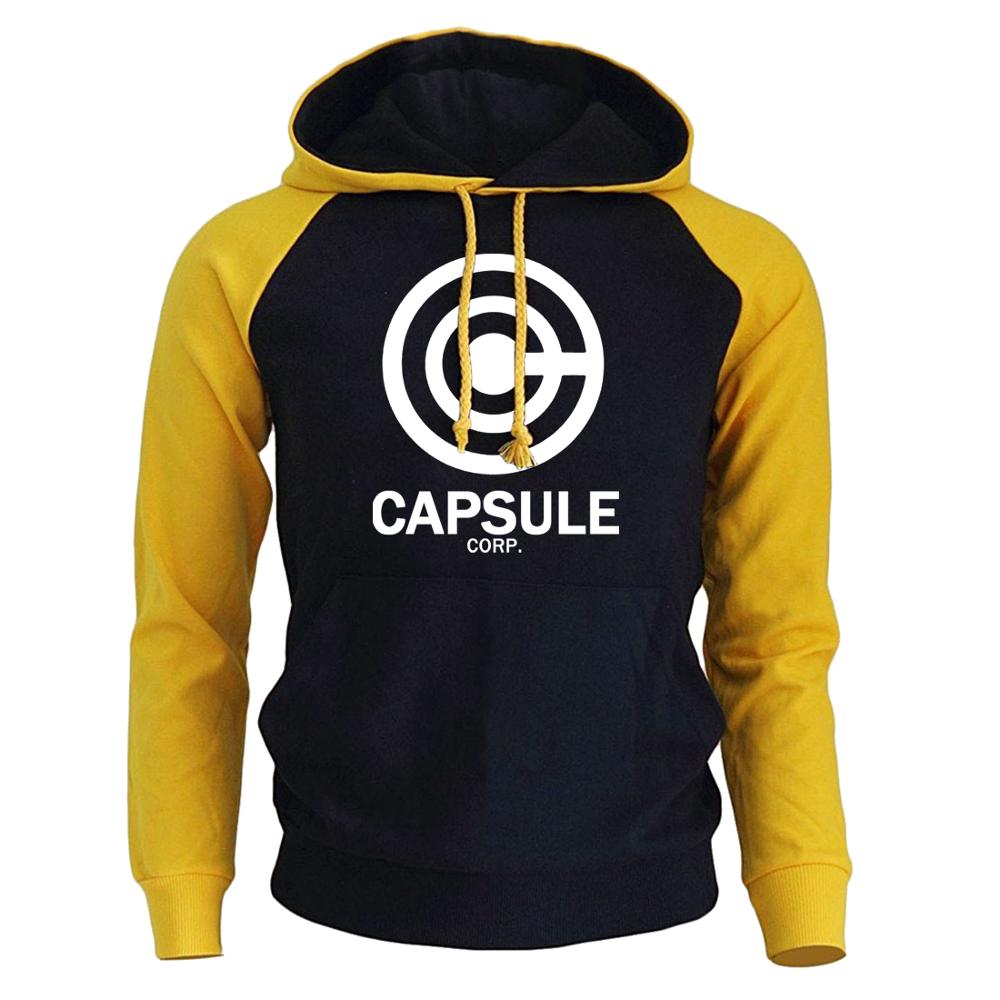 Harajuku Anime Dragon Ball Hoodie – Fleece Raglan Sweatshirt | Streetwear Herren
