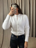 Slim-Fit Pullover Damen – Langarm Rundhals in 6 Farben