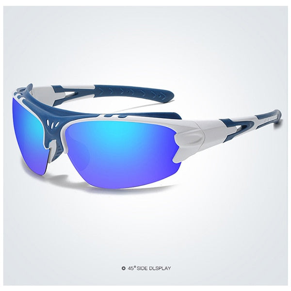 New Polarized Sports Sunglasses for Men Driving Travel Fashion Sun Glasses Ultra light Half Frame UV400 Goggles