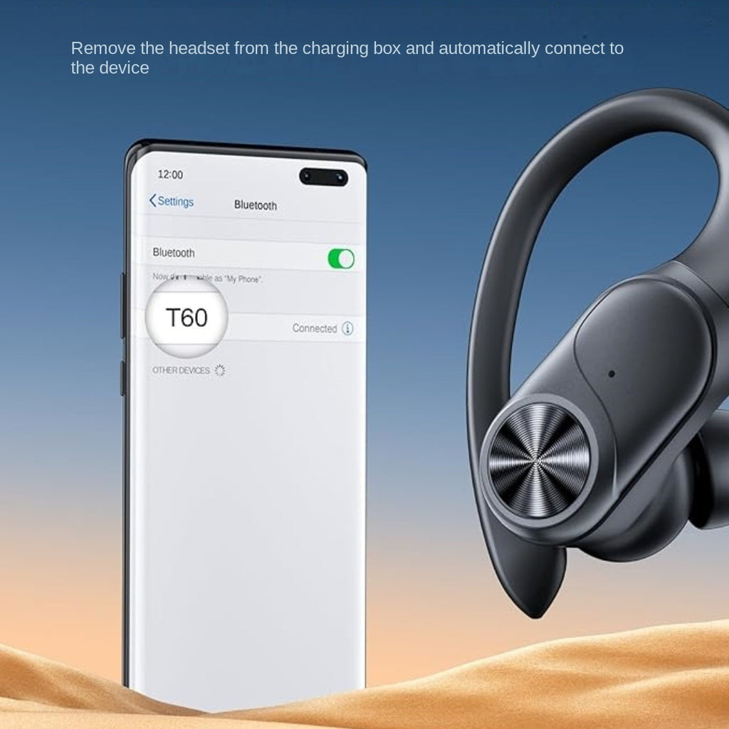 Sport Bluetooth Earbuds – Noise Cancelling, IPX7, 8h Akku, 4 Farben