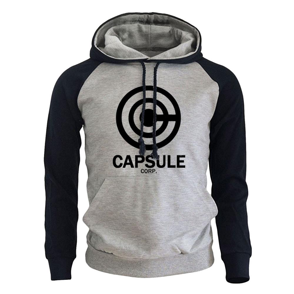 Harajuku Anime Dragon Ball Hoodie – Fleece Raglan Sweatshirt | Streetwear Herren