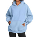 Causal Fashion Hoodie for Men and Women Solid Color Sweatshirt Autumn Winter Casual Style Unisex Design