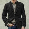 Herren Freizeitjacke – Casual Webstoff-Jacke mit Taschen in 4 Farben