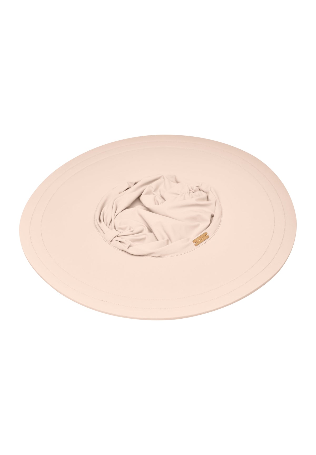 Damen UV-Sonnenhut mit breiter Krempe – Nude (UPF 50)