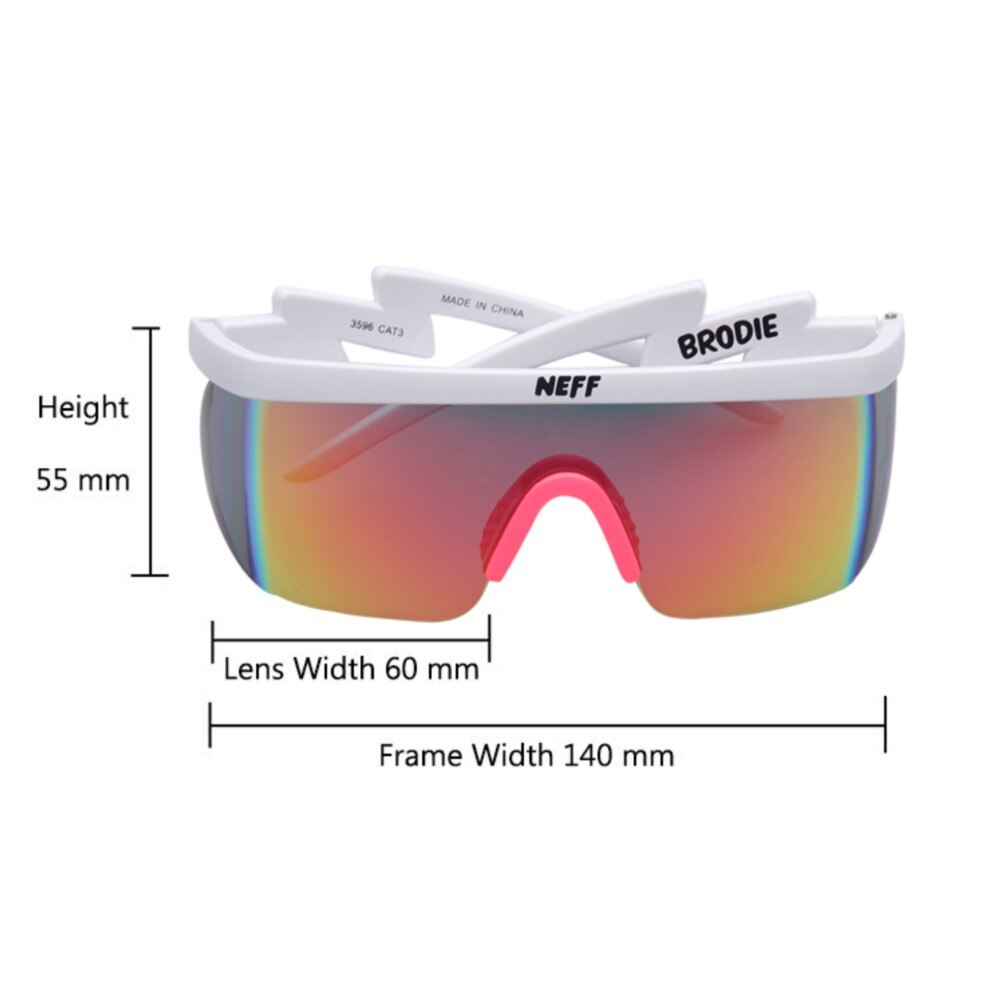 New Fashion Brand Neff Sunglasses Vintage Sun Glasses Coating Eyewear Driving Men/Women Oculos De Sol