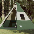 VidaXL Tipi-Zelt für 7 Personen – Wasserdicht | Grün