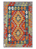 Maimana Kilim – Handgewebter Wollteppich, 124 × 80 cm | Unikat aus Afghanistan