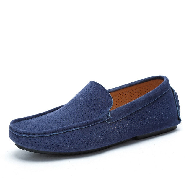Herren Leder Loafers – Leichte Slipper für Frühling & Herbst