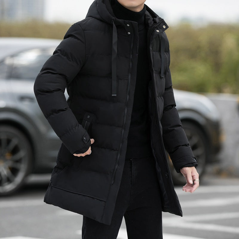 Herren Kapuzenjacke Wattiert – Warm, Locker & Casual