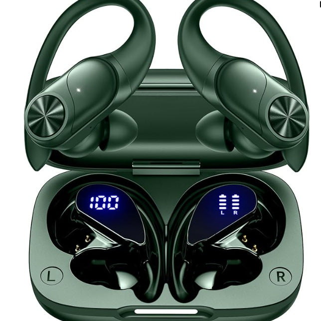 Sport Bluetooth Earbuds – Noise Cancelling, IPX7, 8h Akku, 4 Farben