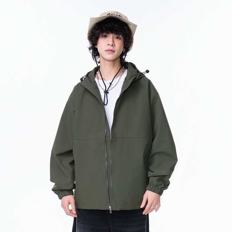Herren Outdoor Kapuzenjacke – Cargo Style