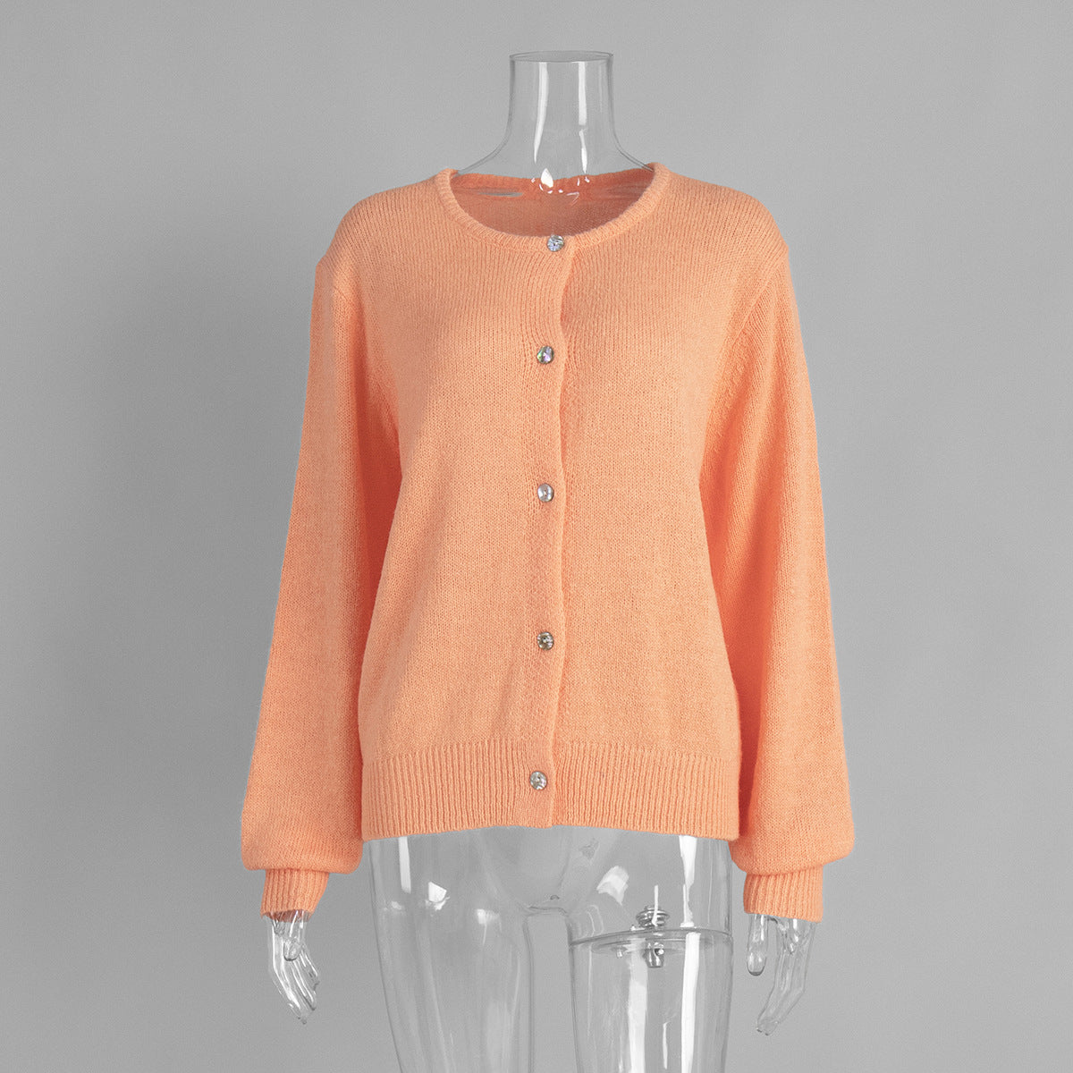 Candy Color Strickjacke Damen – Einreihig & Vielfärbig
