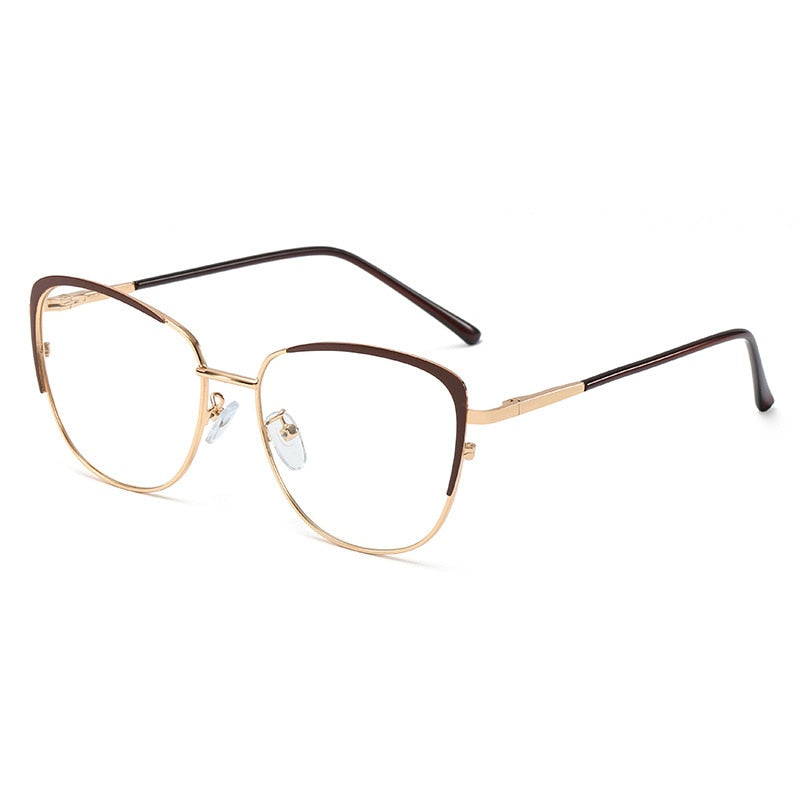 Retro Katzenaugen-Brille mit Blaulichtfilter – Damen & Herren