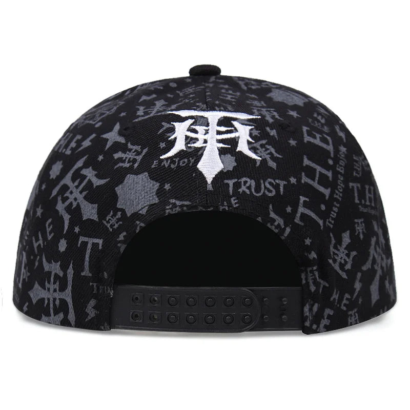 Hip Hop Snapback Cap – Verstellbare Baseball Mütze