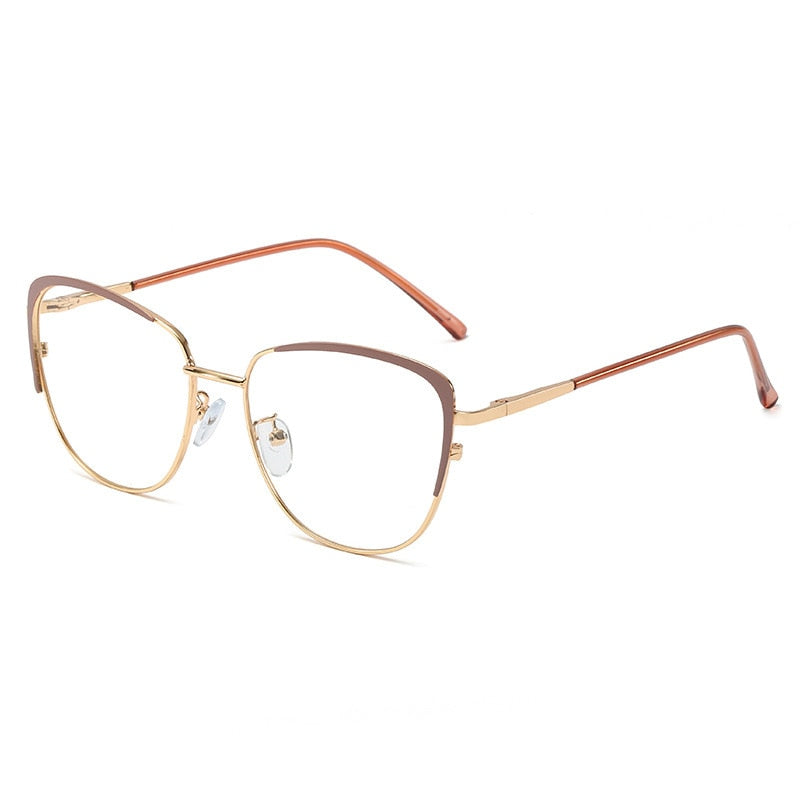 Retro Katzenaugen-Brille mit Blaulichtfilter – Damen & Herren
