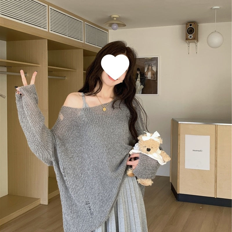 Oversize Strick-Hoodie Damen – Locker & Gemütlich