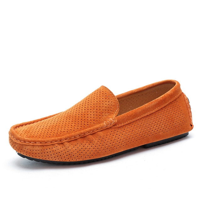 Herren Leder Loafers – Leichte Slipper für Frühling & Herbst