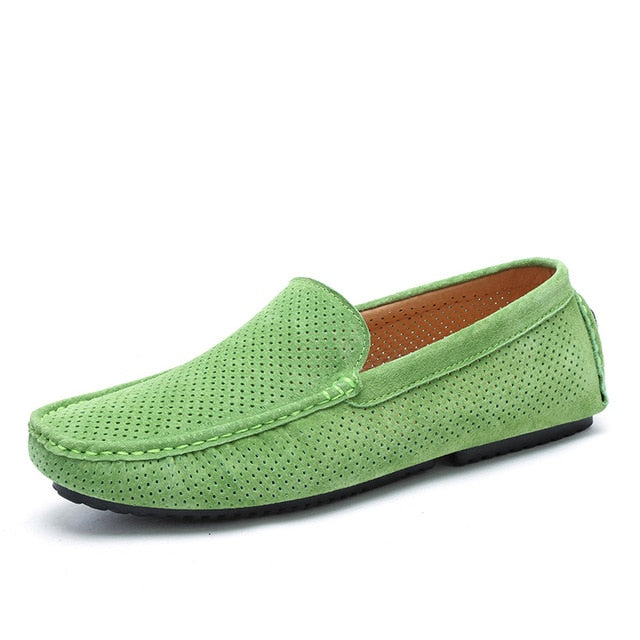 Herren Leder Loafers – Leichte Slipper für Frühling & Herbst