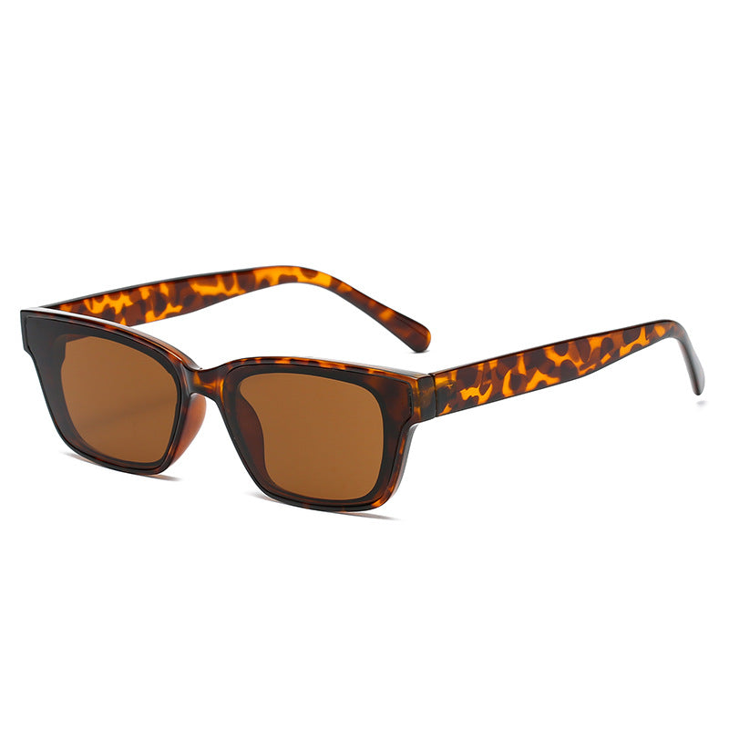 New Fashion Simple Square Sunglasses Men And Women Trend Sunglasses European And American Sunglasses
