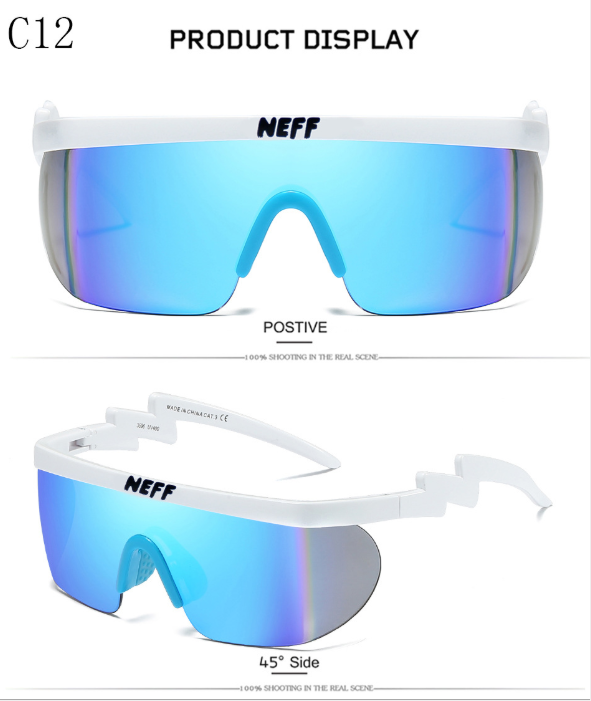 New Fashion Brand Neff Sunglasses Vintage Sun Glasses Coating Eyewear Driving Men/Women Oculos De Sol