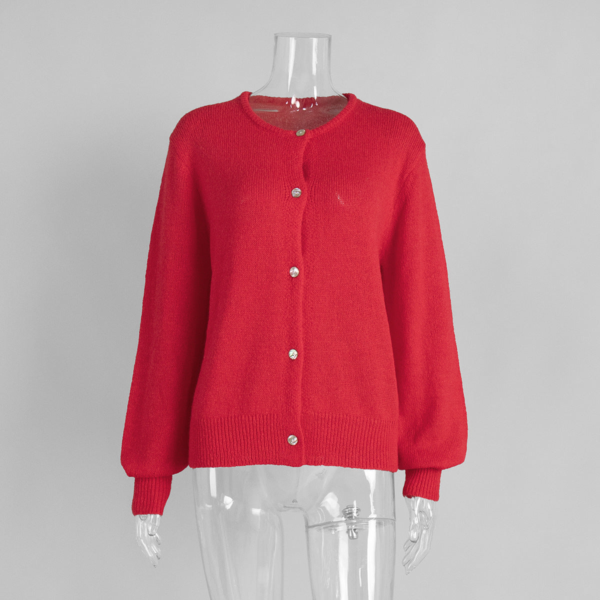 Candy Color Strickjacke Damen – Einreihig & Vielfärbig