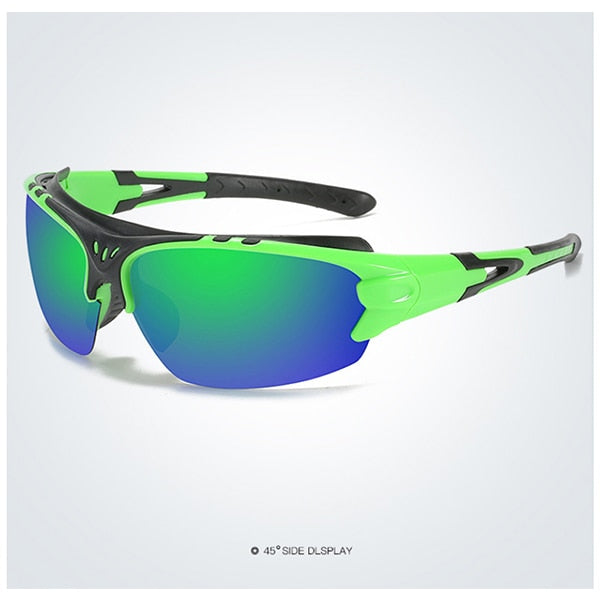 New Polarized Sports Sunglasses for Men Driving Travel Fashion Sun Glasses Ultra light Half Frame UV400 Goggles
