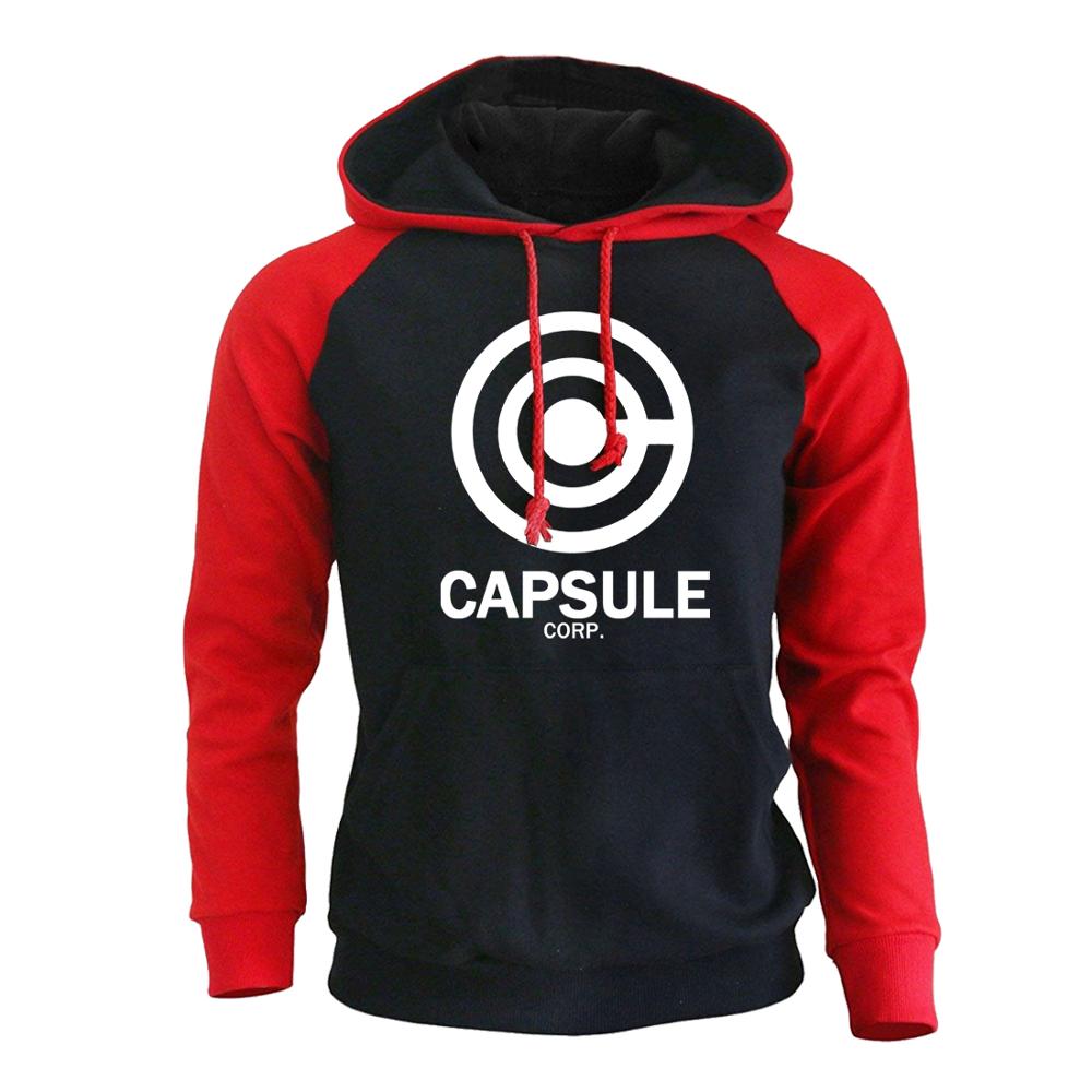 Harajuku Anime Dragon Ball Hoodie – Fleece Raglan Sweatshirt | Streetwear Herren