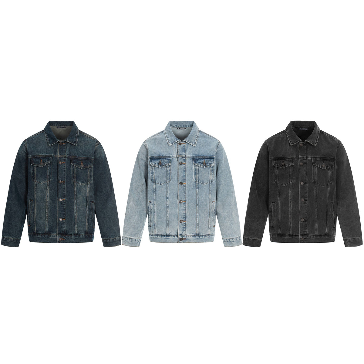 Denim Jacket for Men Casual Street Style High-end Fashion Coat