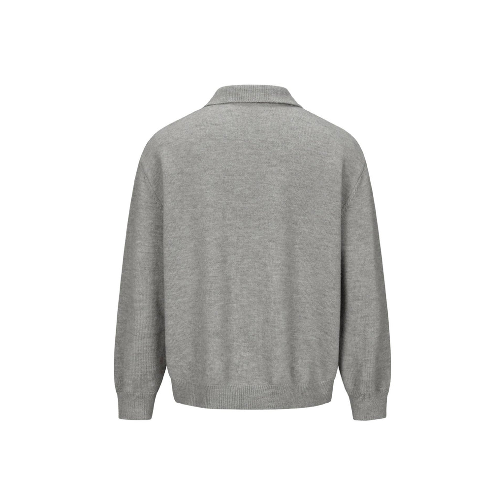 Strickjacke Herren mit Jacquard-Muster – Locker & Warm
