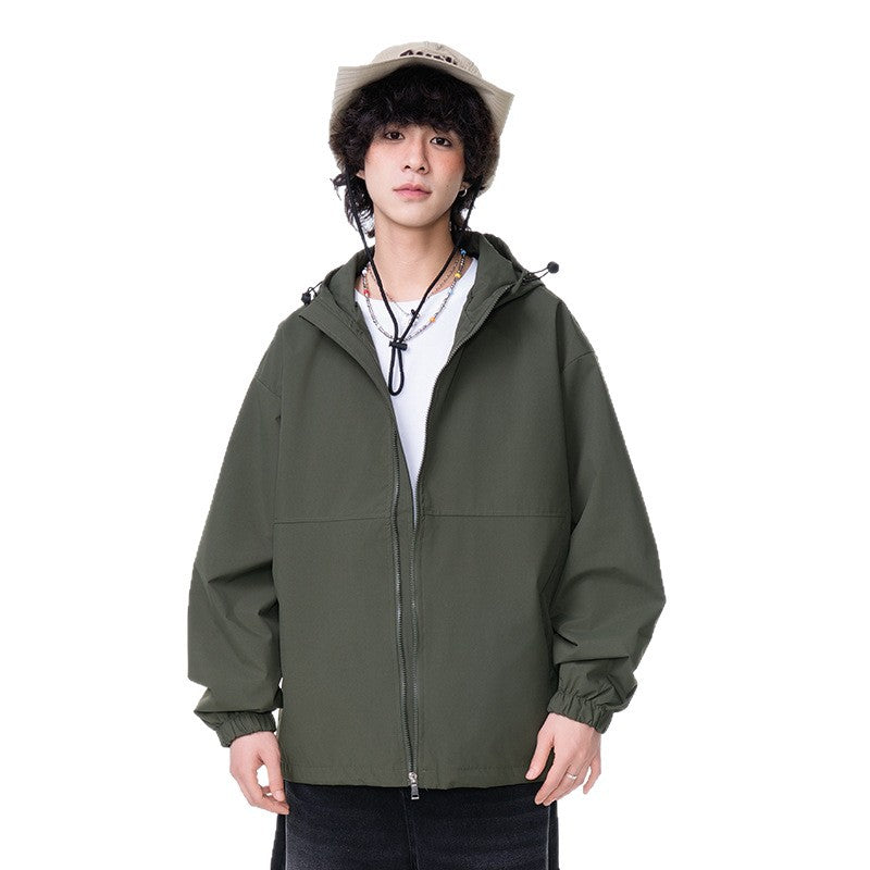 Herren Outdoor Kapuzenjacke – Cargo Style