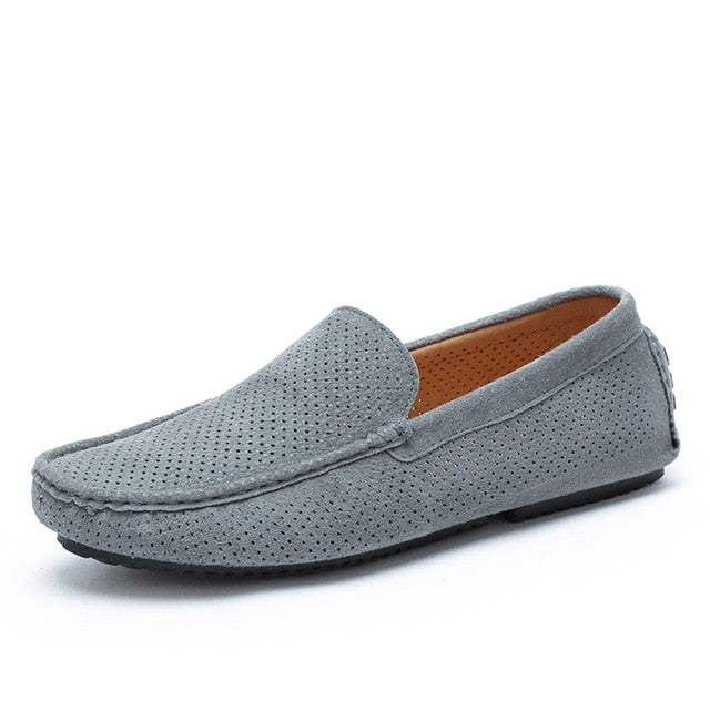 Herren Leder Loafers – Leichte Slipper für Frühling & Herbst