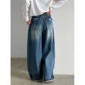 High-Waist Wide-Leg Jeans Damen – Vintage Washed & Zeitlos