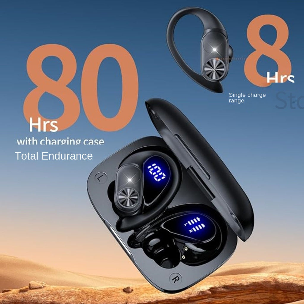 Sport Bluetooth Earbuds – Noise Cancelling, IPX7, 8h Akku, 4 Farben