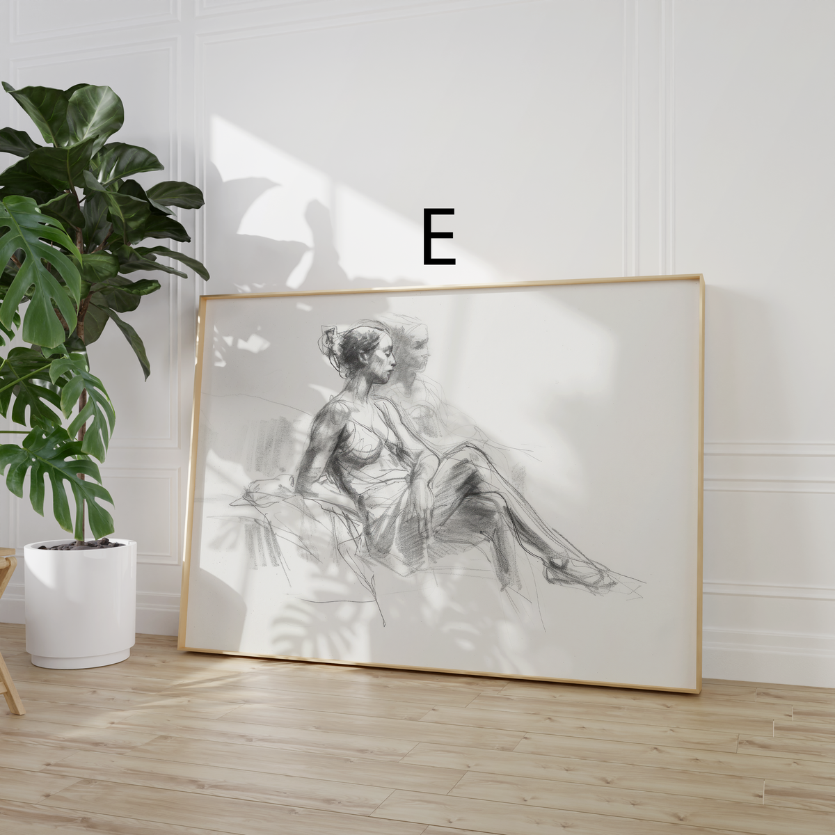 Moderne Vintage Kunst Poster · Geschenkidee · Stillleben Blumen Figuren Impressionistische Wandkunst · Dekoprint ohne Rahmen
