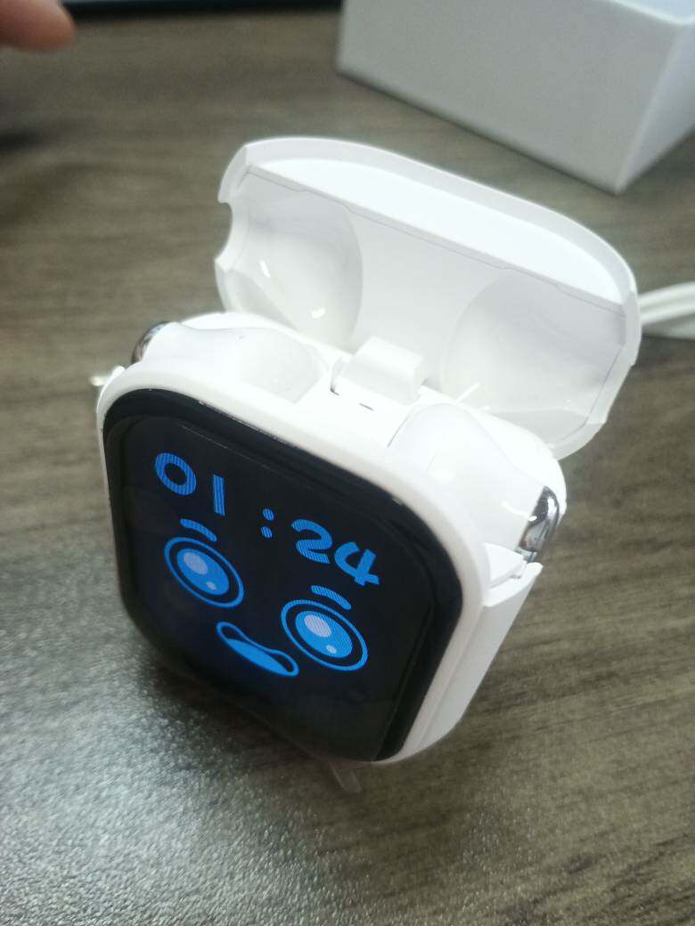 Kabellose Bluetooth-Kopfhörer mit LCD-Farbbildschirm & ANC Geräuschunterdrückung
